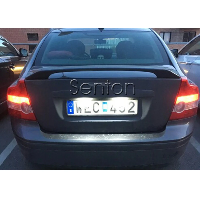 1 пара Автомобильный светодиодный номерной знак светильник дневные ходовые огни