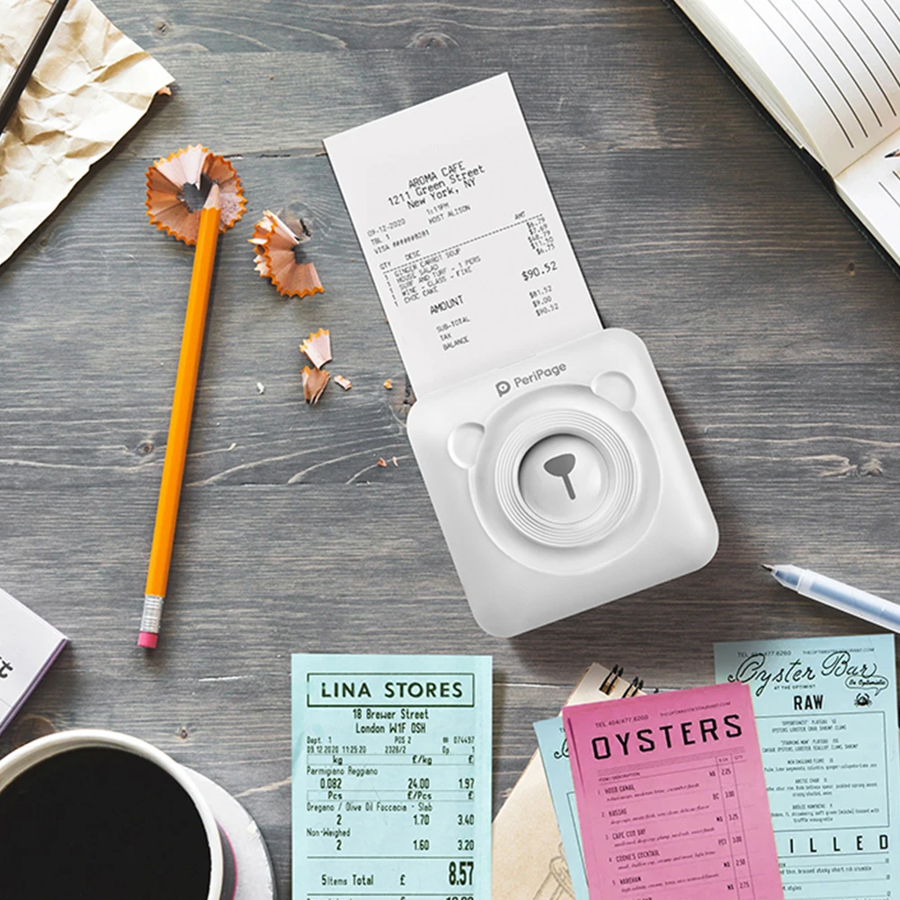 

PeriPage 203 DPI Mini Portable Bluetooth Photo Printer Pocket Thermal Printing USB Connection Impresoras Fotos Gifts