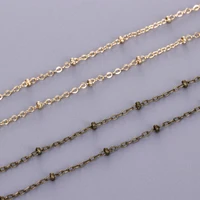 2mbeads table chain manual clip bead chain diy jewelry making bracelet necklace survey results