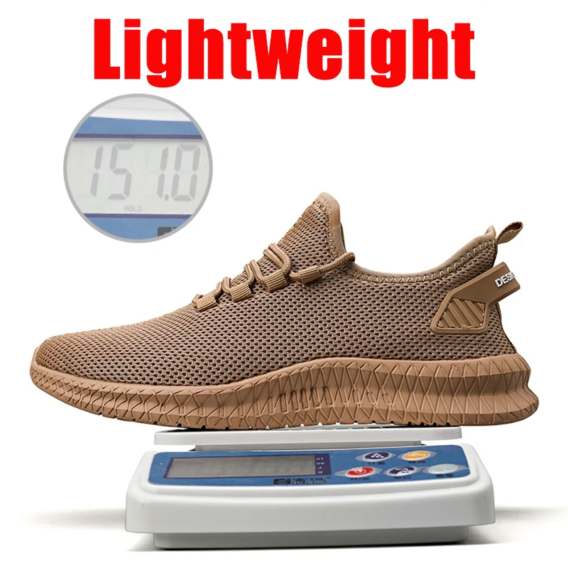 

Homem esporte tnis de pouco peso masculino ao ar livre antiderrapante tnis de corrida moda rua andando tnis zapatillas hombre