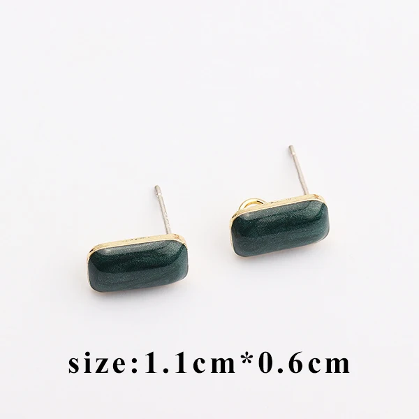 M43503 GUFEATHER M435, ювелирные аксессуары, ювелирные изделия, ручная работа, медный металл, серьги diy, серьги-гвоздики, изготовление ювелирных изделий, 10 шт./партия - Цвет: M43503