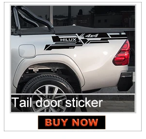 2 шт. D4D TURBO Наклейка для TOYOTA HILUX VIGO 2012 2013