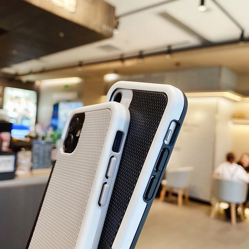 iphone 12 pro case Hybrid Gel Rubber Anti-Slip Protective Case for iPhone 11 12 13 Pro Max XS Max X XR 7 8 6S Plus SE 2020 Silicon ShockProof Cover iphone 12 pro waterproof case