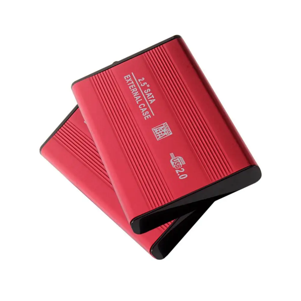 USB2.0 2 5 дюймовый SATA HDD чехол жесткий диск Внешний корпус мобильный коробка |