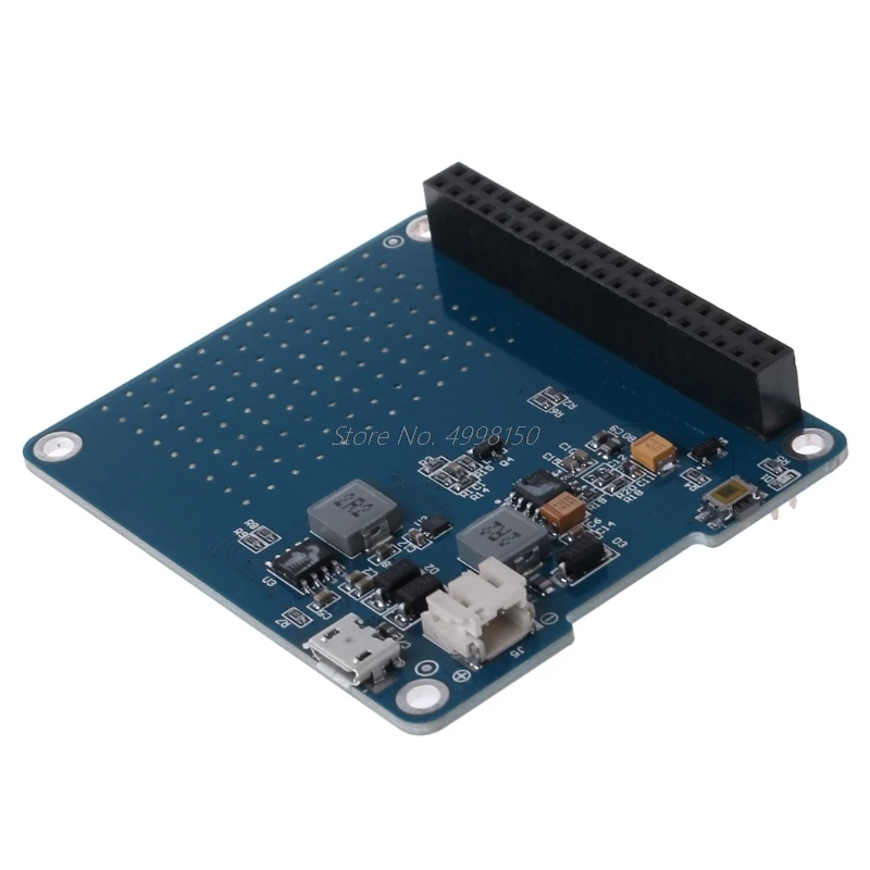 UPS шляпа Доска модуль 2500 мАч литиевая батарея для Raspberry Pi 3 Model B/Pi 2B/B +/A + оптовая