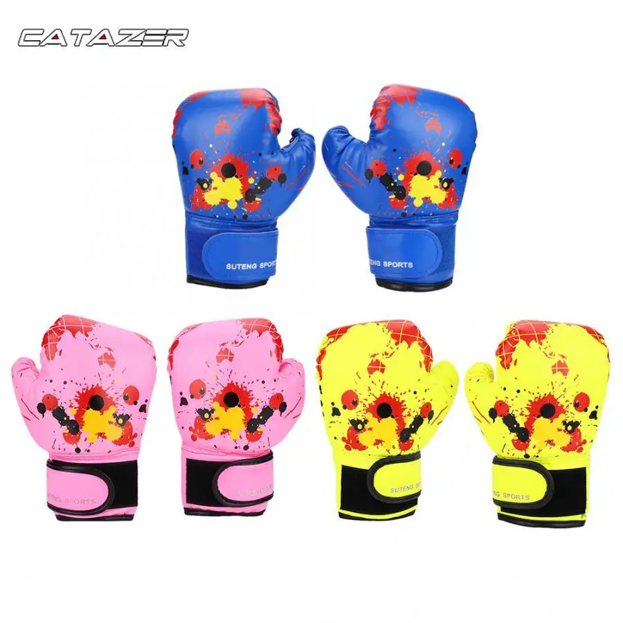 Боксерские перчатки из ПУ кожи для детей 2-11 лет |