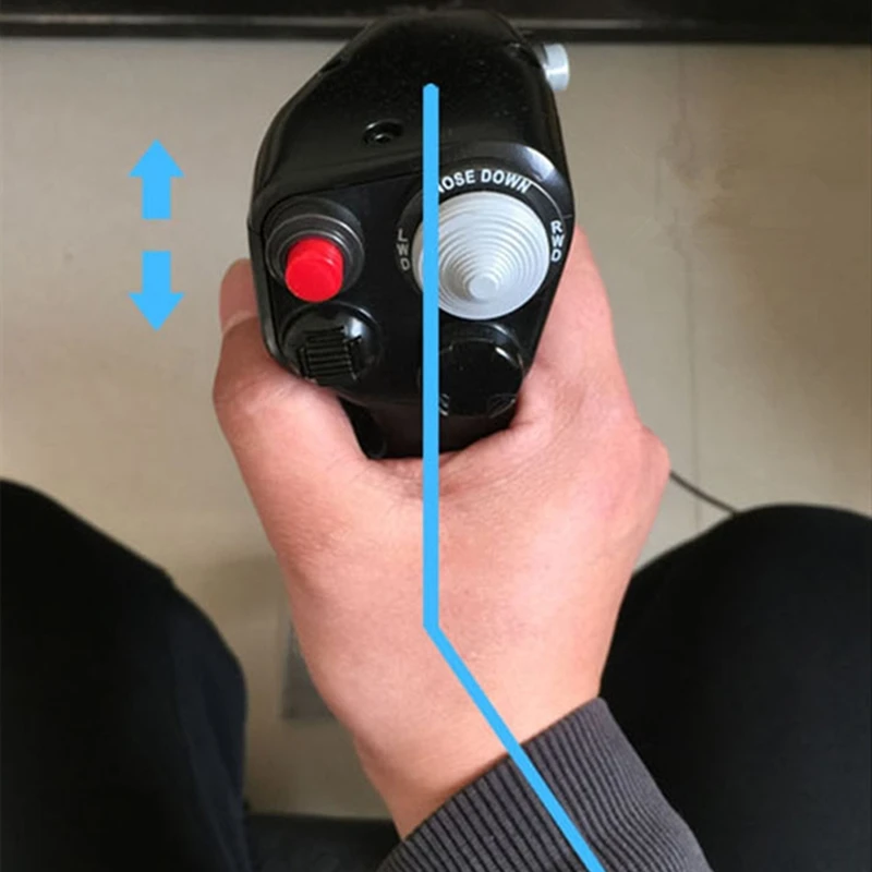 

Airplane Extension Bar Replacement For Thrustmaster Warthog A10C Joystick Modification Simulation Plane Game Aluminum alloy