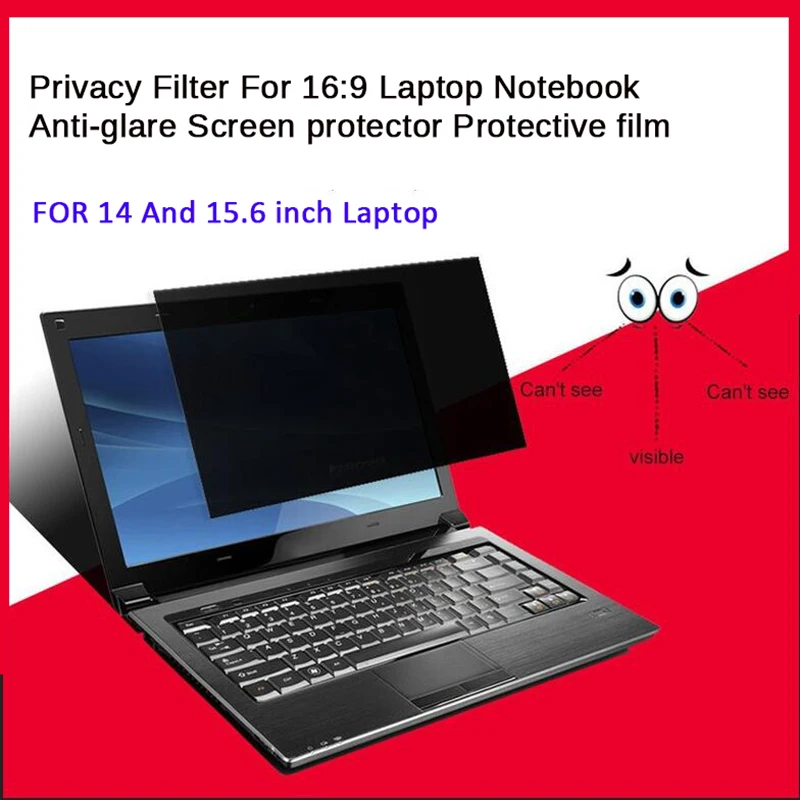 14 /15.6 Inch Privacy Screen Filter Screens Anti-Glare Protective Film For 16:9 Widescreen Laptop Creativity Portable 2022 New