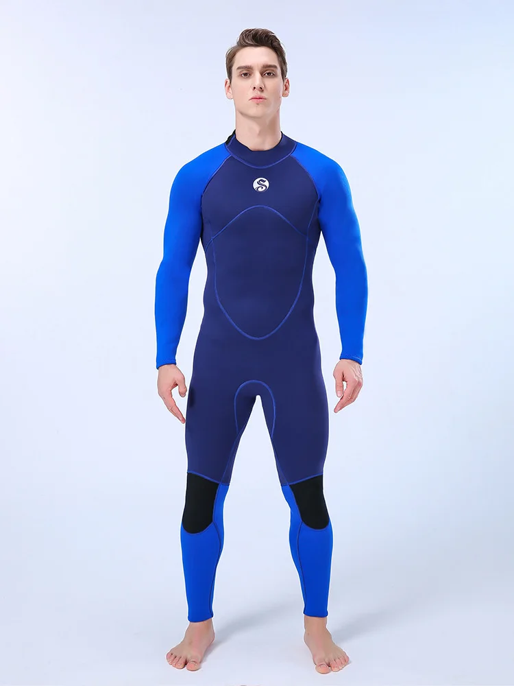 Мужские гидрокостюмы для всего тела неопреновый гидрокостюм премиум-класса 3 мм