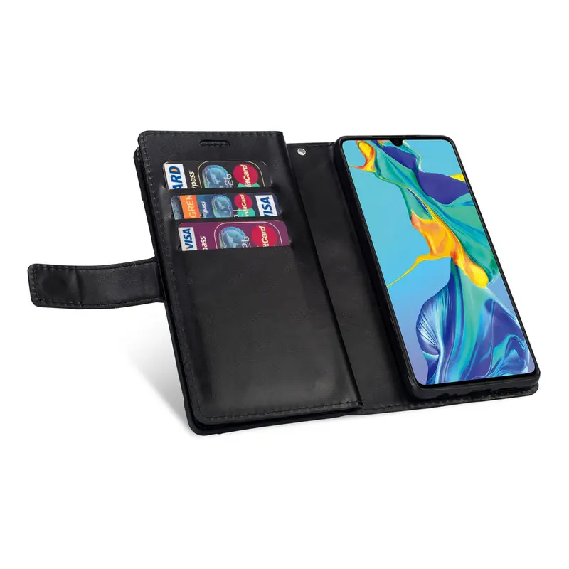 

Luxury Zipper Flip Case Solid Leather for Funda Honor 20s Case Huawei Honor 20S Phone Case Card Slot Honor 20 S Wallet Cover