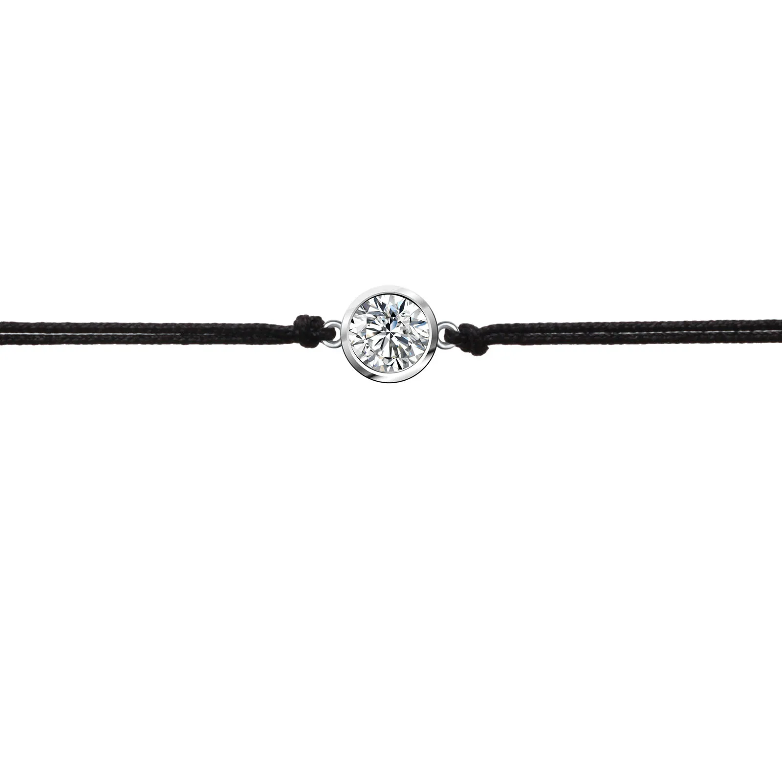 Женский браслет с кубическим цирконием