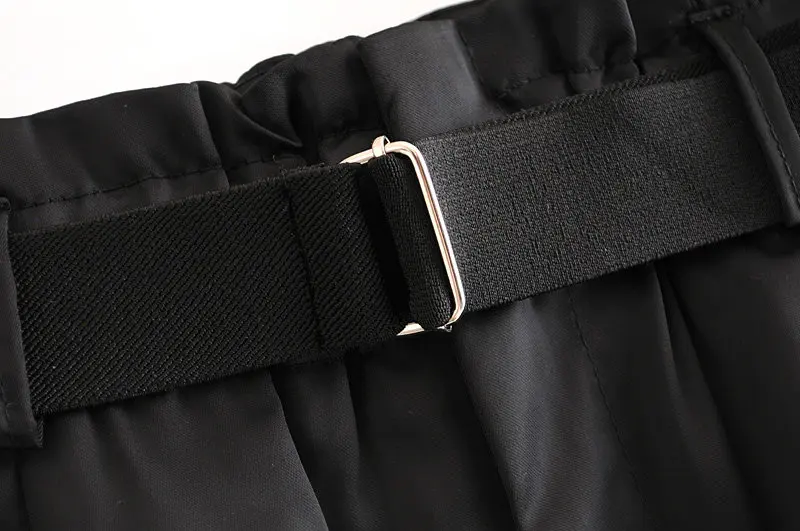 Стиль сафари женские высокие пояса повседневные Прямые Штаны осенние модные