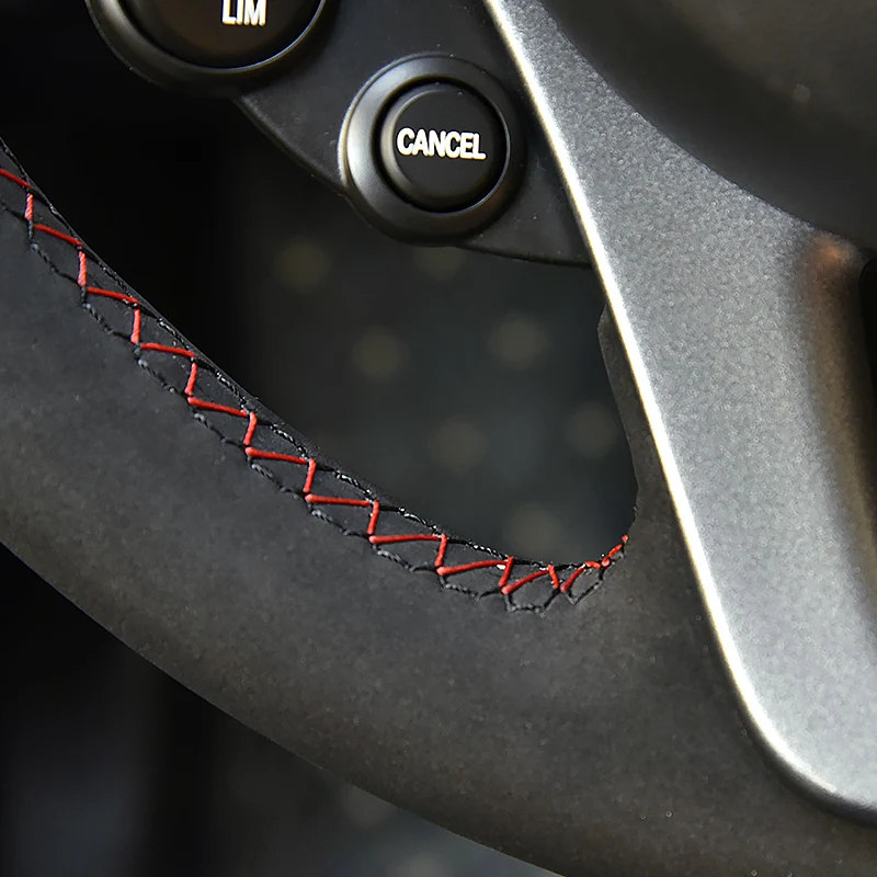 Чехол на руль автомобиля из натуральной кожи защитный чехол для Smart fortwo forfour 2015 2016