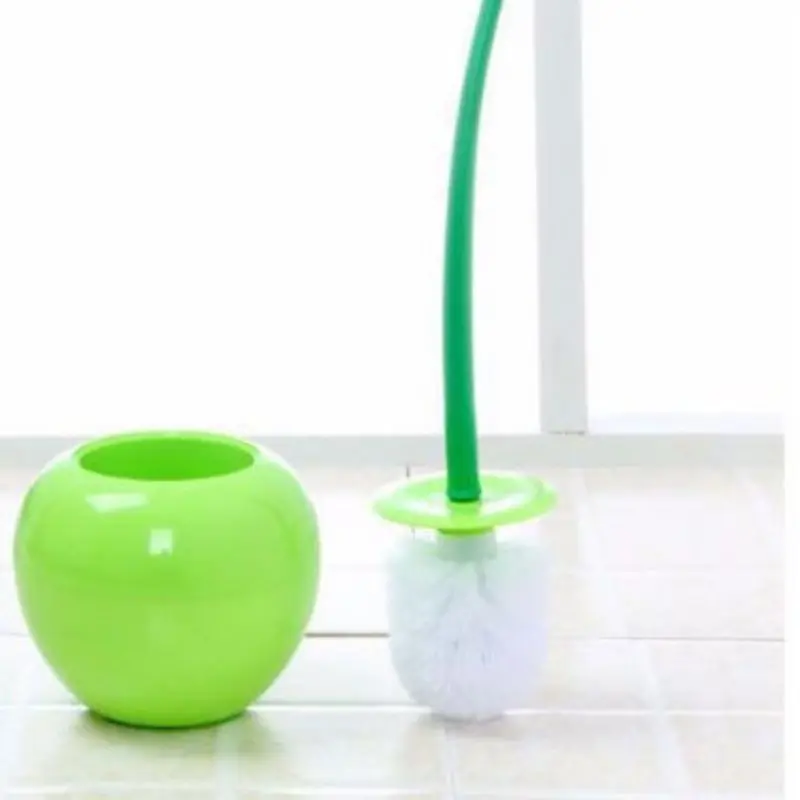 Пластиковая щетка для унитаза и держатель ванной комнаты щетки чистки с прочной