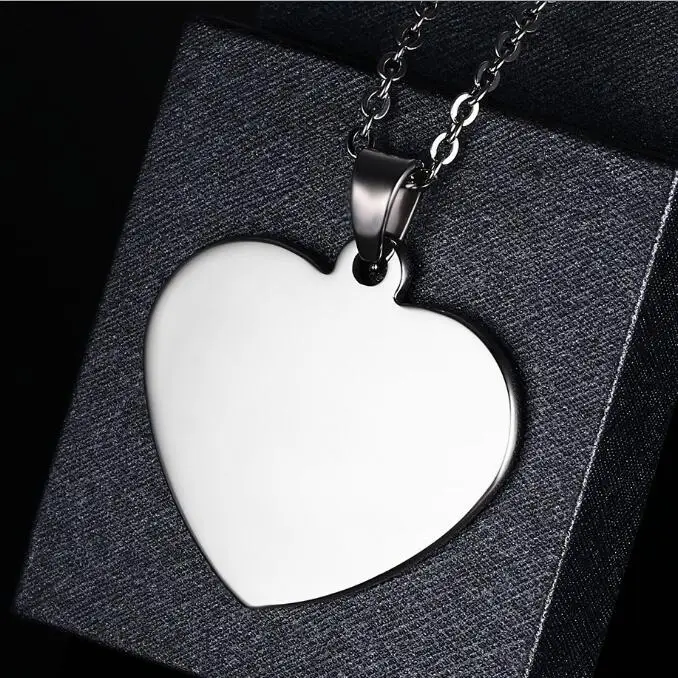 Гравировка имени идентификационная бирка подвески и ожерелья кулон в форме