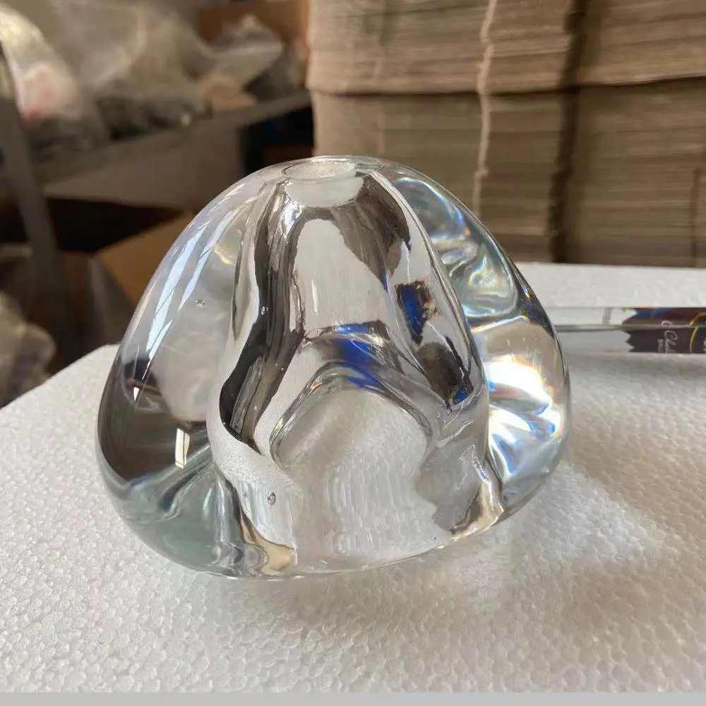 Lámpara colgante largo moderna de lujo para escalera, bola de cristal, iluminación de construcción dúplex para decoración de vestíbulo, Villa, escalera