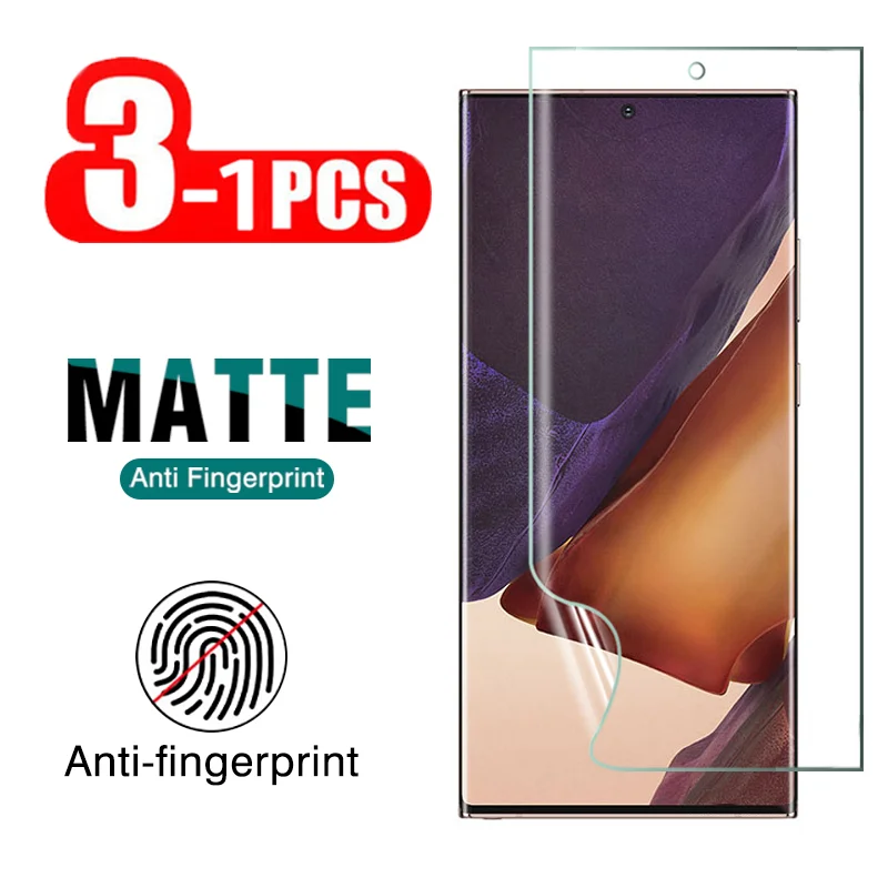 

3-1 шт Матовая Гидрогелевая мягкая пленка для Samsung Galaxy Note 8 9 10 20 Plus ультра 5G защита экрана на Note8 Note9 10Plus 20Ultra