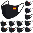 1 шт., многоразовая моющаяся хлопковая маска с флагом для взрослых