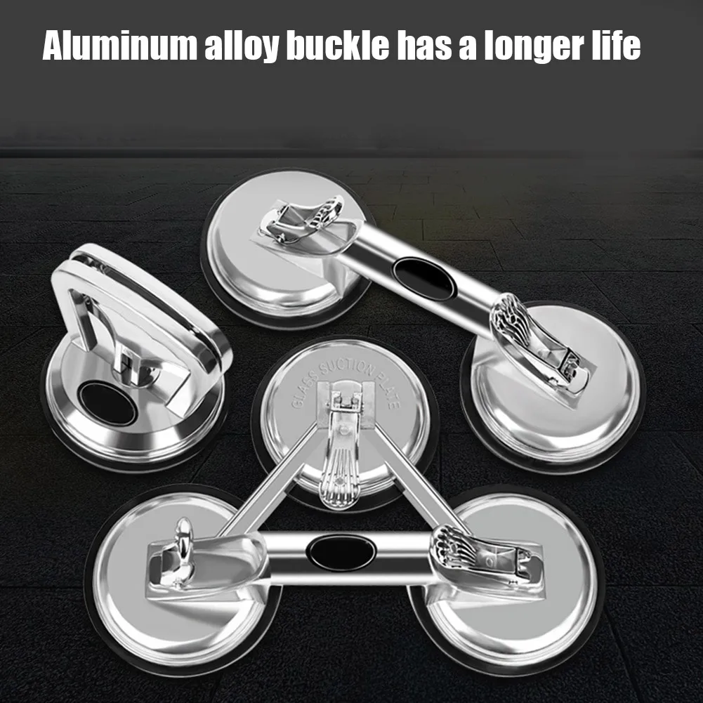 

Hot Heavy Duty Aluminum Suction Cup Plate Single/Double/3 Claw Glass Puller Lifter Gripper MVI-ing