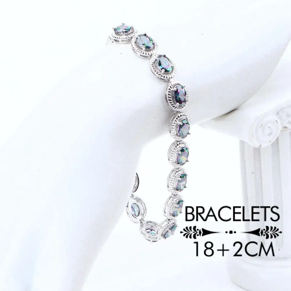 Серебряные ювелирные изделия 925 для невесты свадебный браслет искусственные