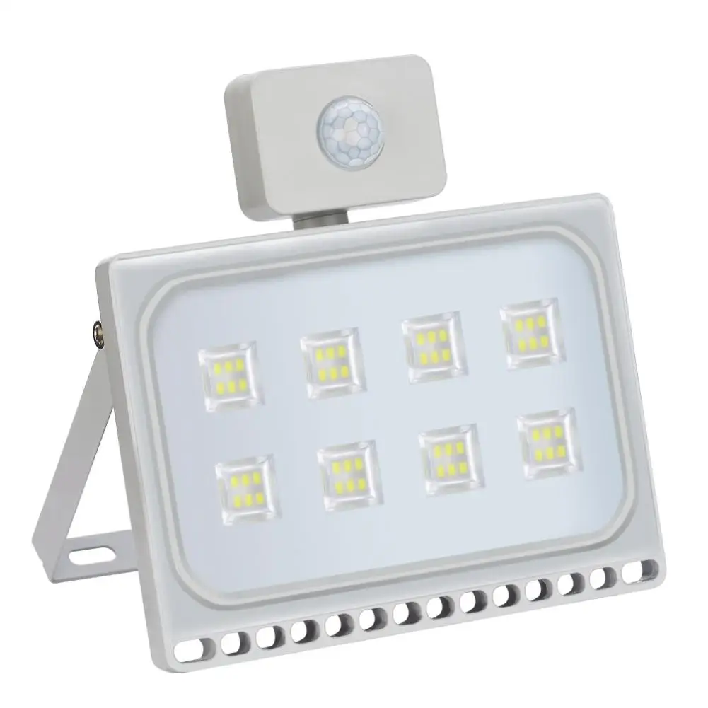 Новый 50 Вт SMD 2835 ультратонкий Светодиодный прожектор светильник IP65 110V/220V точечный