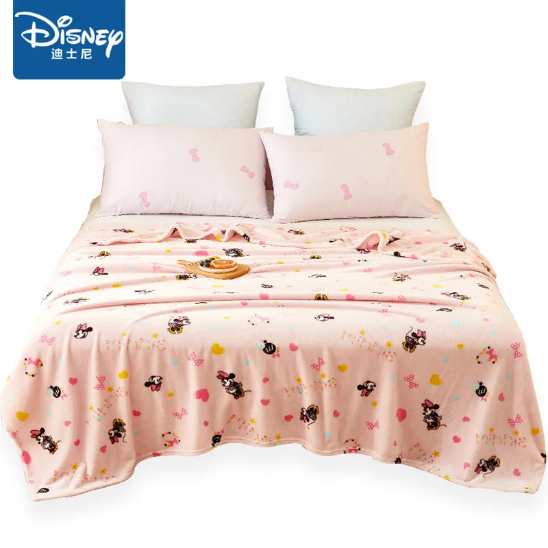 

Розовое нижнее белье с принтом с Микки Маусом и Минни Маус комплект Мышь мягкие фланелевые Одеяло Пледы для мальчиков и девочек на кровать диван домашний Текстиль диван подарок для детей горячая распродажа
