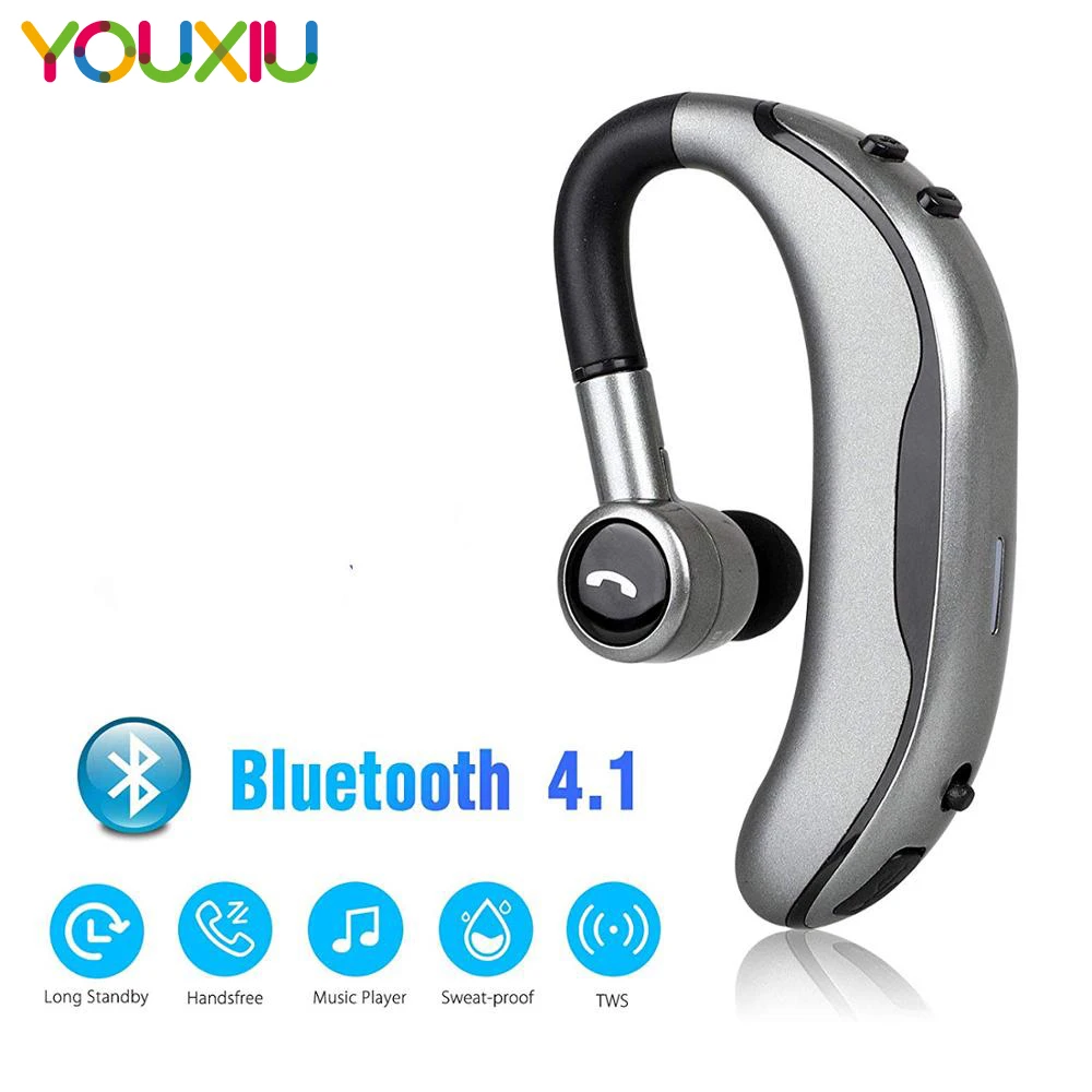 Беспроводные наушники Bluetooth V4.1 вкладыши одинарная гарнитура без рук