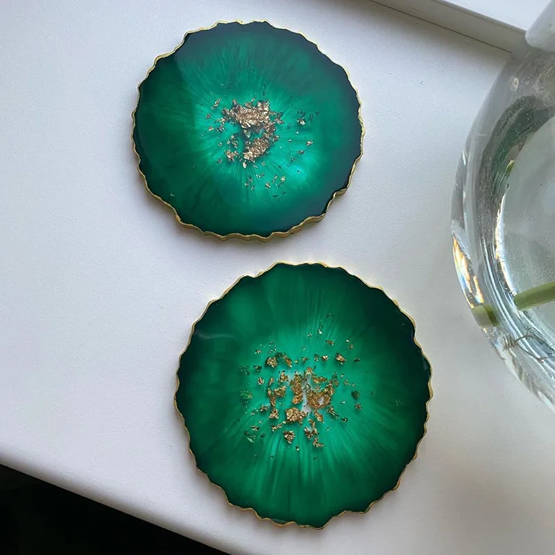 Формы для подстаканников с волнами Настольная эпоксидная форма многополимерный