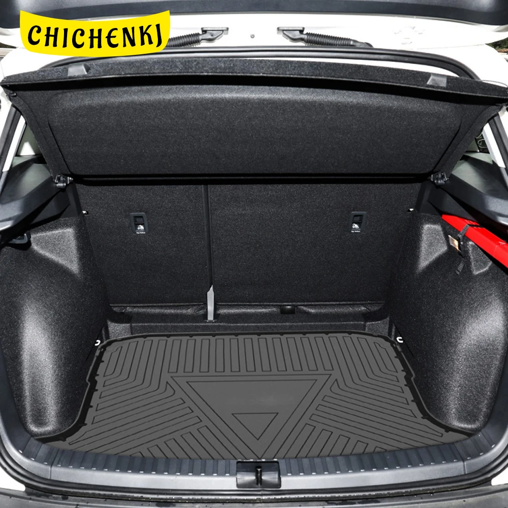 

For Skoda Karoq 2017-2021 Car Cargo Liner All-Weather TPE Non-slip Trunk Mats Waterproof Boot Tray Trunk Carpet Accessories