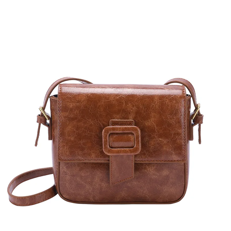 

Winter retro small net red new tide Korean version of Joker shoulder slung fashion casual small square bag