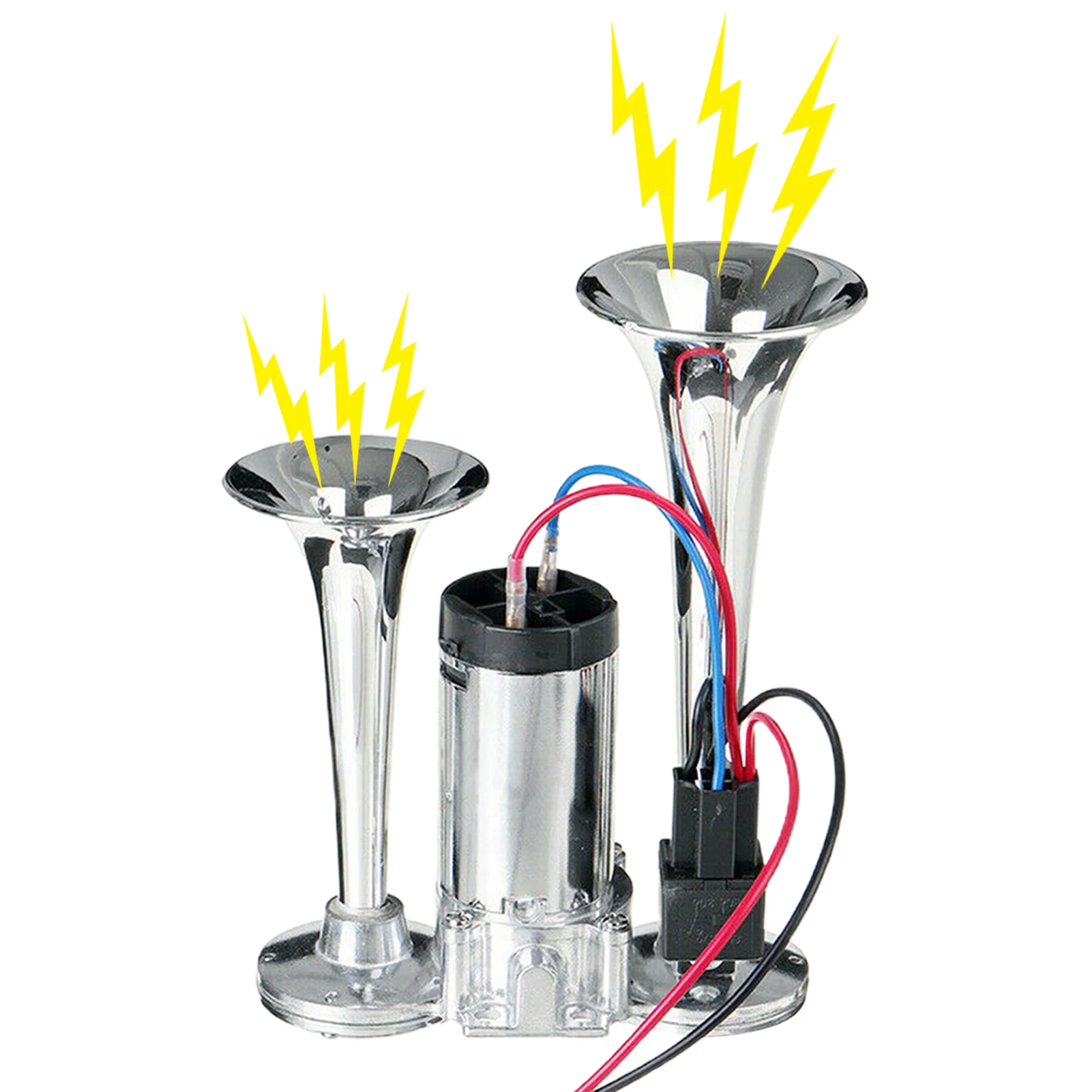 Универсальный громкий автомобильный клаксон 12 в 600 дБ одиночный - Цена: 1685.27