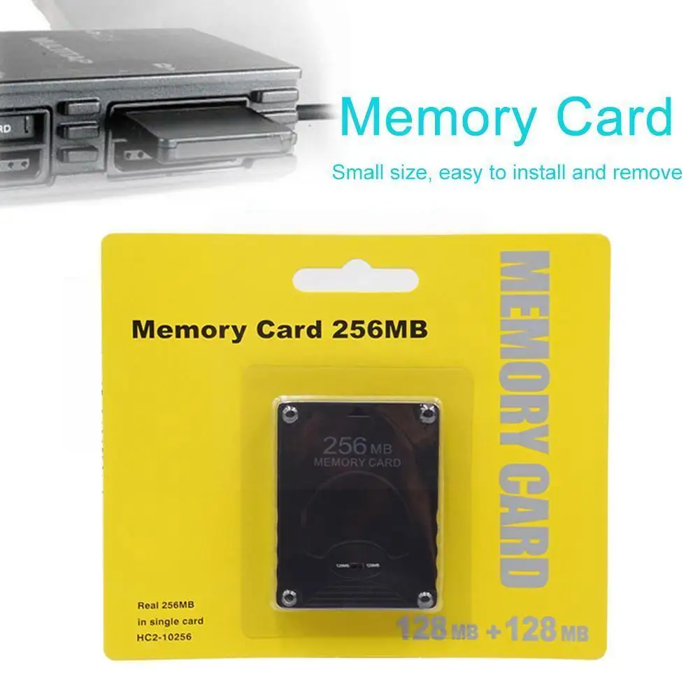 

256mb 2 Memory Card 256mb For New 128mb + 128mb Games For F0w5