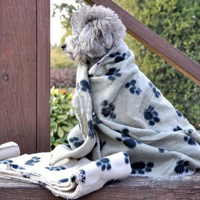 Милые мягкие теплые домашние животные Щенок Собака Кошка лапа флисовое