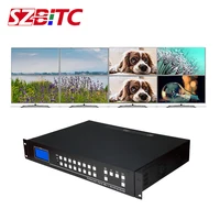 SZBITC 4K HDMI Matrix 8x8 Swicther Seamless Switching 8 in 8 out Panel IR Software Control for max 8 TVs Splicing Video Wall