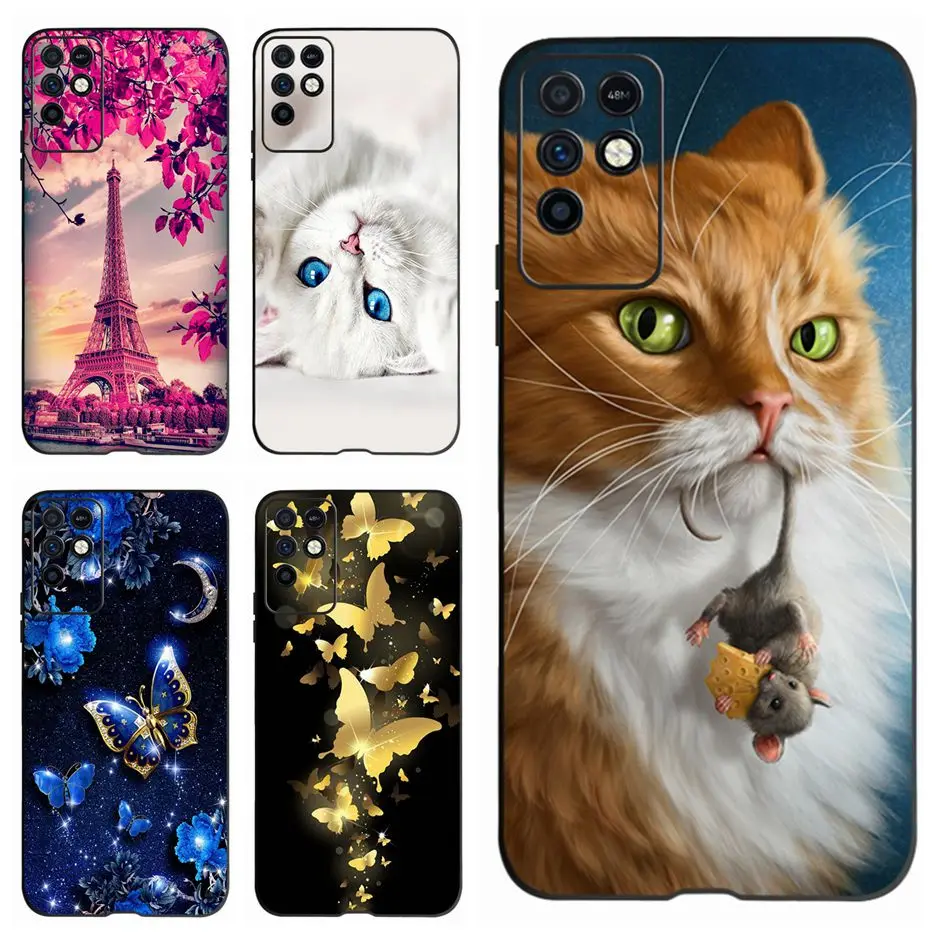 Чехол для Infinix Note 10 X693 милый модный Мягкий силиконовый чехол телефона Pro NFC Note10 X695 |