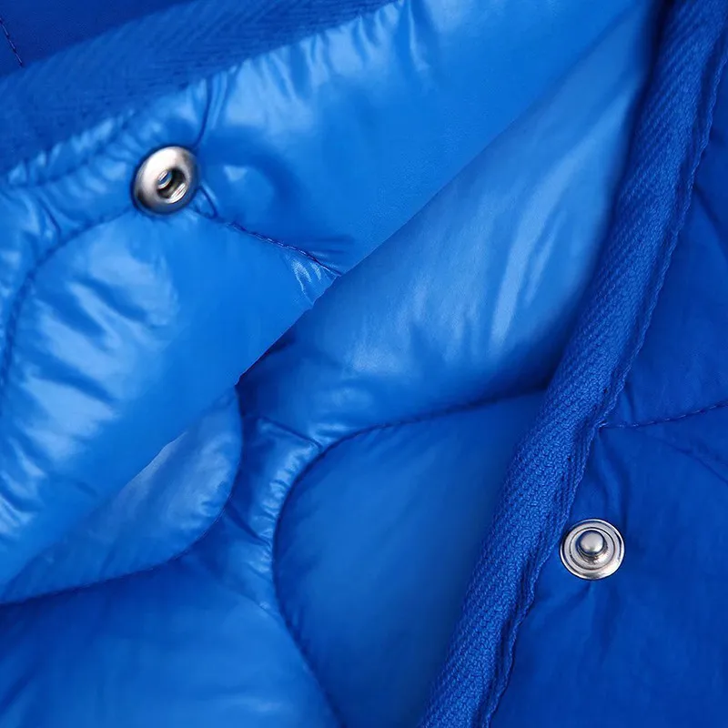 Sungtin зимние утолщенные теплые парки пальто для женщин без воротника раздельные