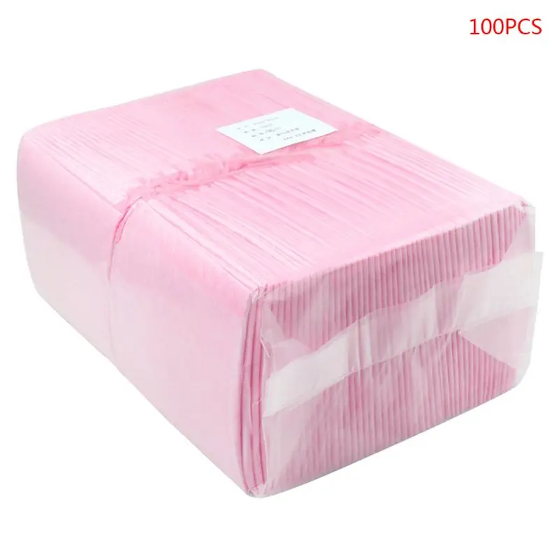 100Pcs/Pack Baby Disposable Changing Pad Infant Breathable Waterproof Diapers D0AF images - 6