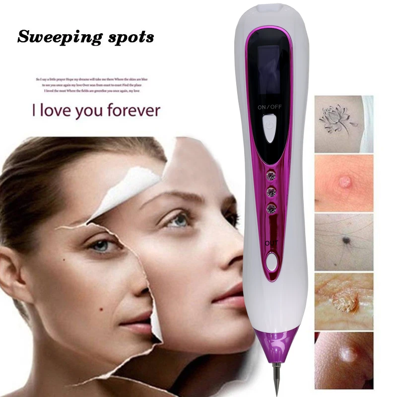 Лазерная Косметическая Машинка для удаления татуировок на родинках ручка темных