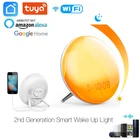 Умные часы Tuya с Wi-Fi, будильником и функцией пробуждения, 7 цветов