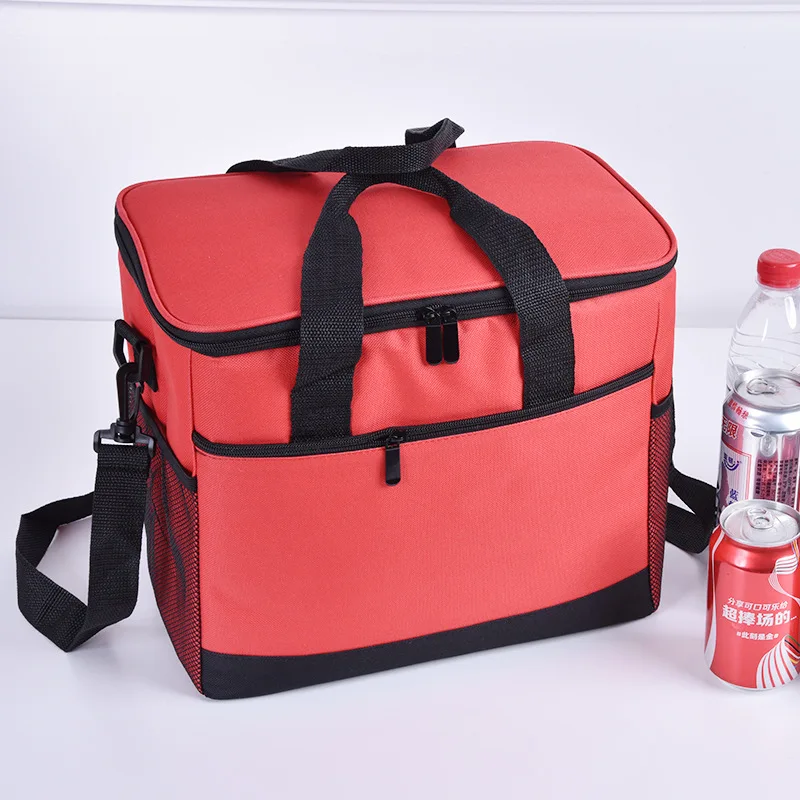 Утепленная складная сумка холодильник для мужчин теплоизоляционная коробка