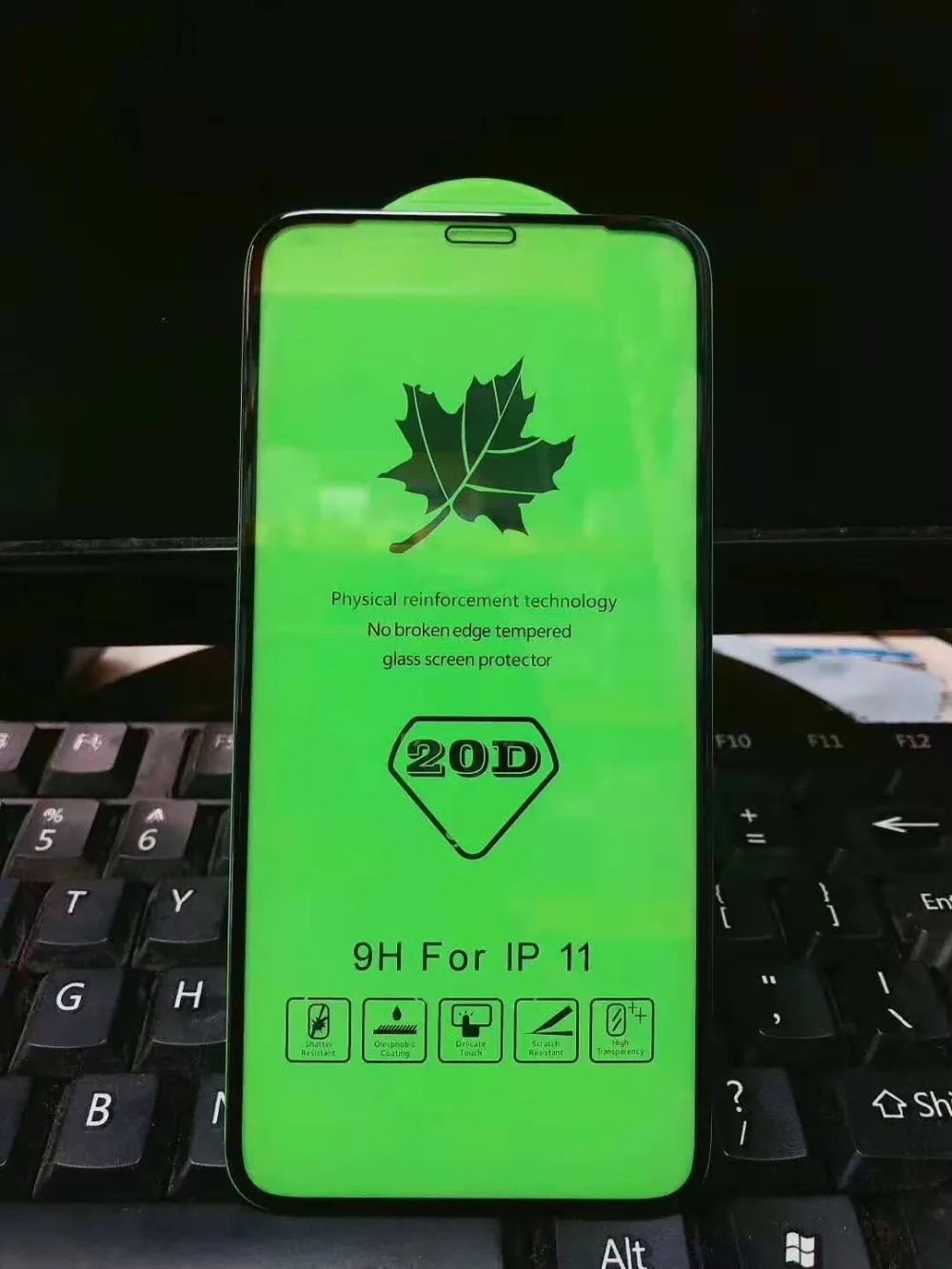 Sinzean 100 шт для IPHONE 11 Pro MAX/678 Plus 20D полное покрытие из закаленного стекла для IPHONE XS MAX/XR большой радиус защиты экрана