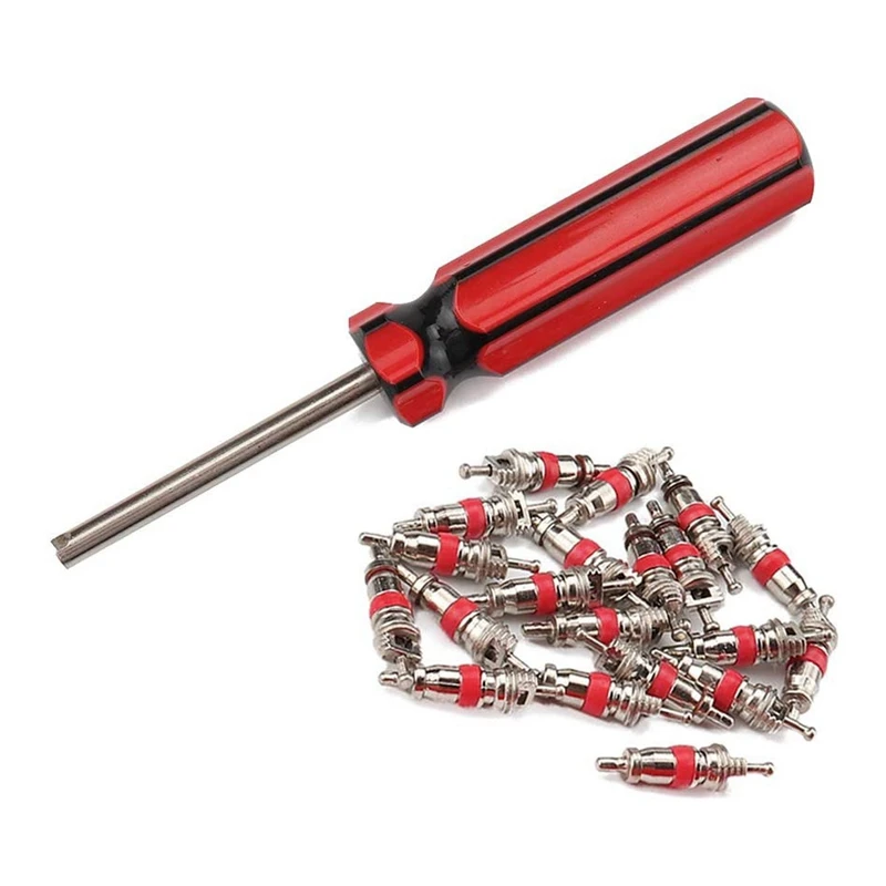 

Single Valve Head Base Remover Tools 20 Valve Cores Repair Tool