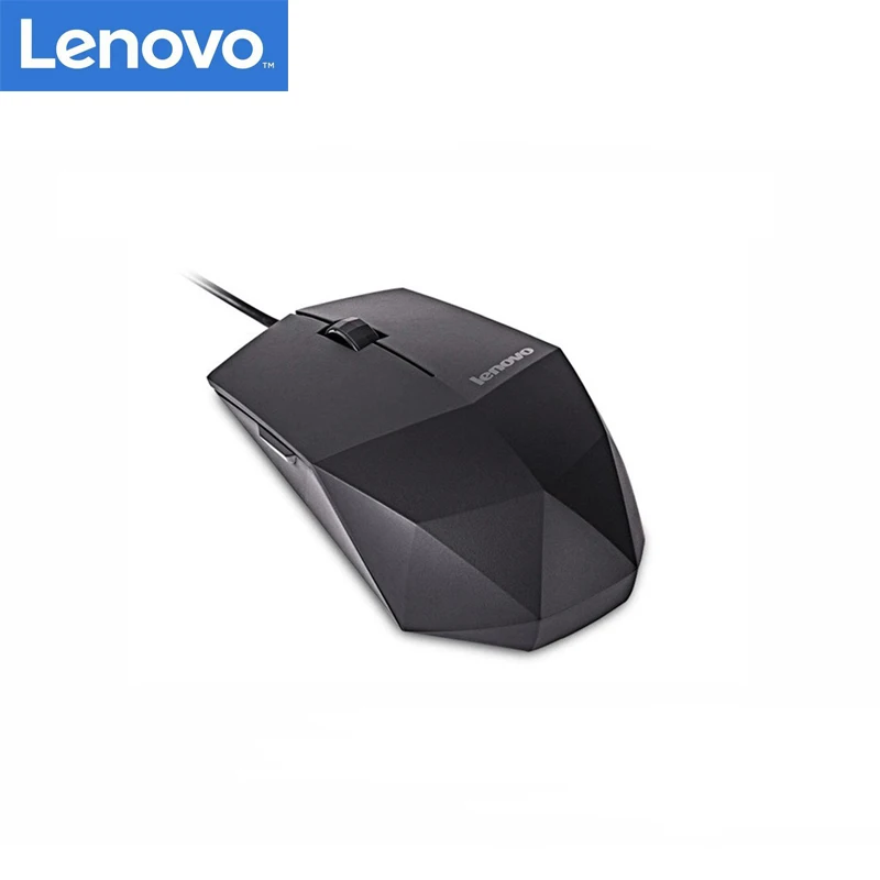 Оригинальная Проводная игровая мышь LENOVO M300 1000 точек/дюйм USB-кабель мыши с большим