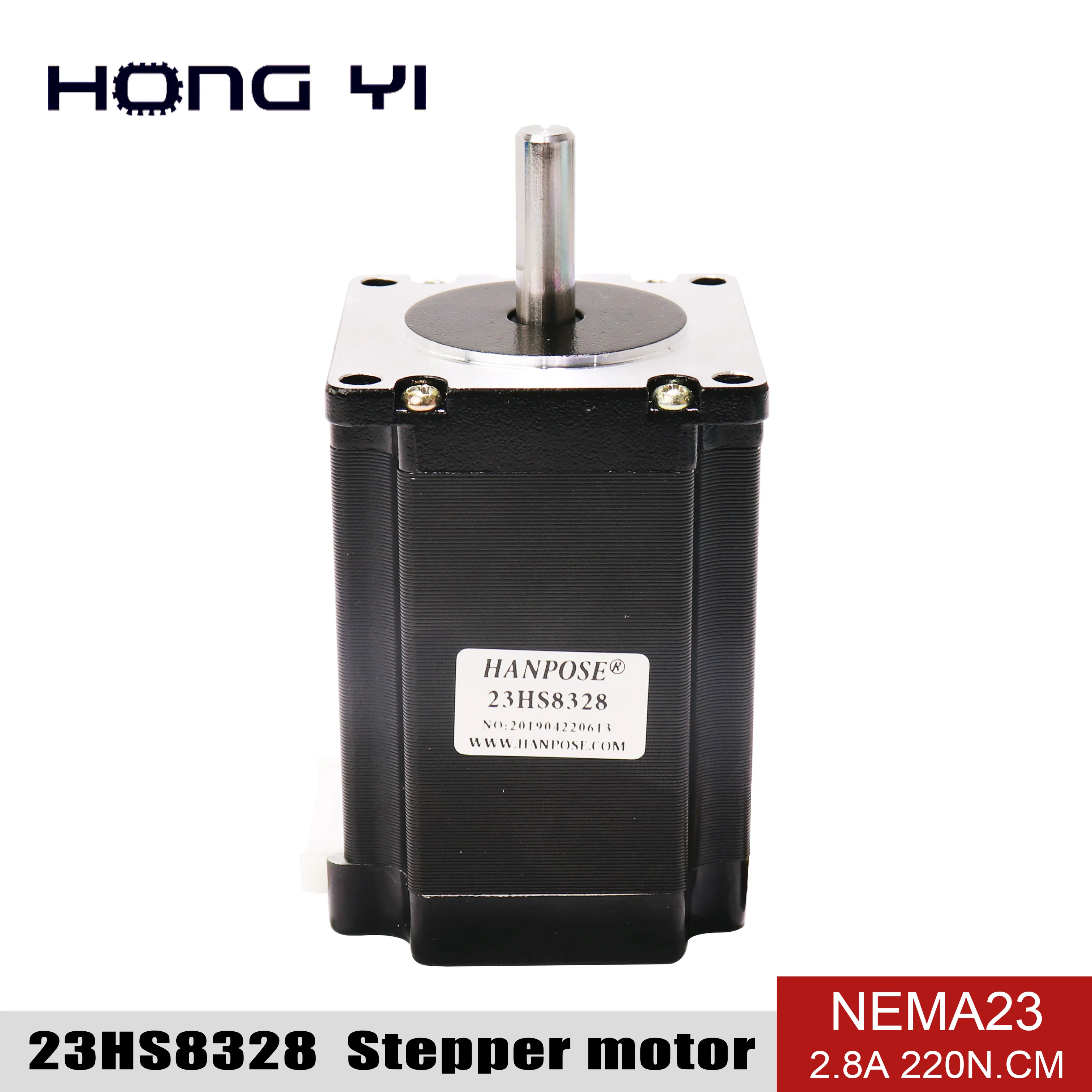 5 шт. NEMA 23 83 мм Nema23 шаговый двигатель 23HS8328 2.8A 2.2N.m 315 Oz in для 3D принтера CNC