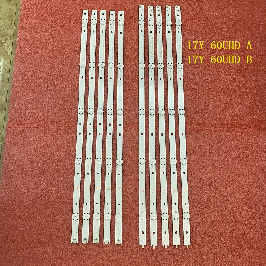 Партиями по 5 комплектов = 50 шт. светодиодный Подсветка полосы для SONY KD 60X690E 17Y 60UHD A B