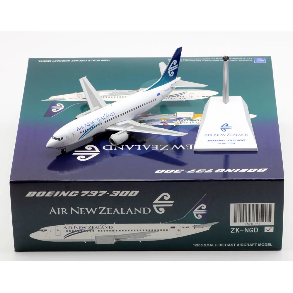 

Коллекционный самолет из сплава 1:200, модель самолета JC Крылья XX20075 Air, Новая Зеландия «Звездный Альянс» Боинг, модель самолета под давлением