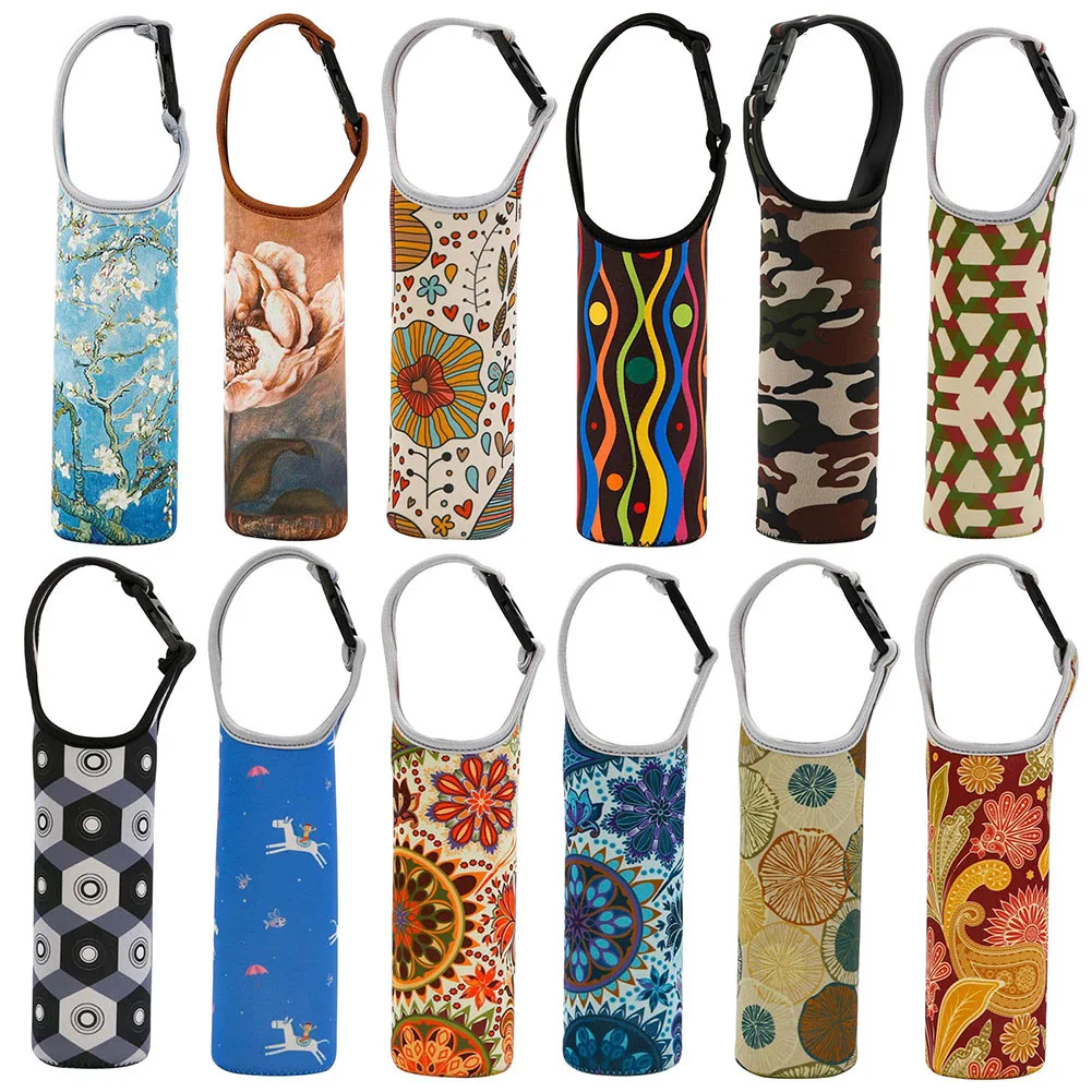 Переносная Портативная сумка чехол Защитная для бутылки с водой хранения