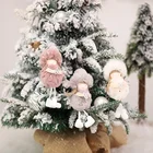 Восхитительные искусственные украшения для рождественской елки, Настольный Декор для дома, необычный подвесной Новогодний подарок для детей