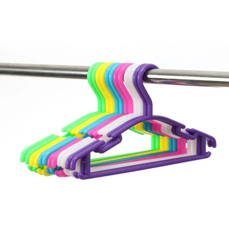 10 шт./компл. Портативный детская вешалка для одежды одежда малышей пальто с