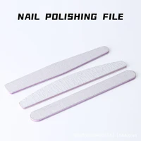 15pcs sandpaper nail file lime 100180 double side sanding buffer block set grey nail files for uv gel polish manicure tools